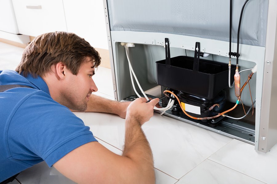 Refrigeration repair project in the Chicago area