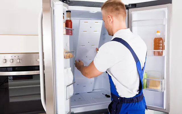 Refrigeration repair project in the Chicago area